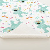 Sesamstraße | Rosita Music Scribble Pattern Sherpadecke (3/4)