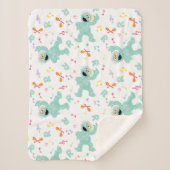 Sesamstraße | Rosita Music Scribble Pattern Sherpadecke (Vorderseite)