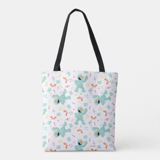 Sesamstraße | Rosita Music Scribble Pattern Tasche (Rückseite)