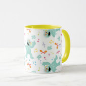 Sesamstraße | Rosita Music Scribble Pattern Tasse (VorderseiteRechts)