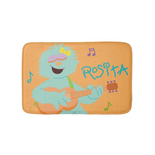 Sesamstraße | Rosita Playing Guitar Badematte (Vorderseite)