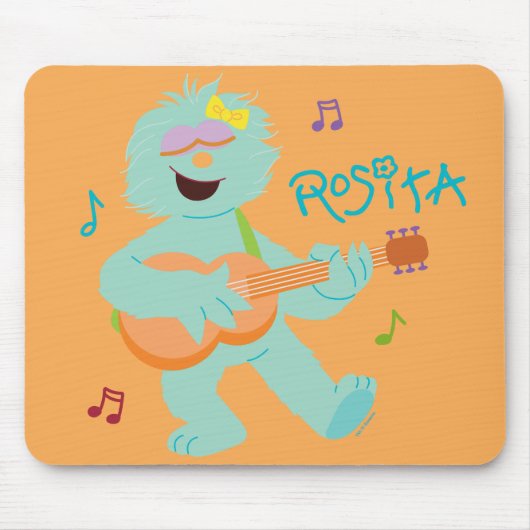 Sesamstraße | Rosita Playing Guitar Mousepad (Vorne)