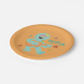 Sesamstraße | Rosita Playing Guitar Pappteller (Schrägansicht)