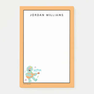 Sesamstraße Rosita Playing Guitar Post-it Klebezettel