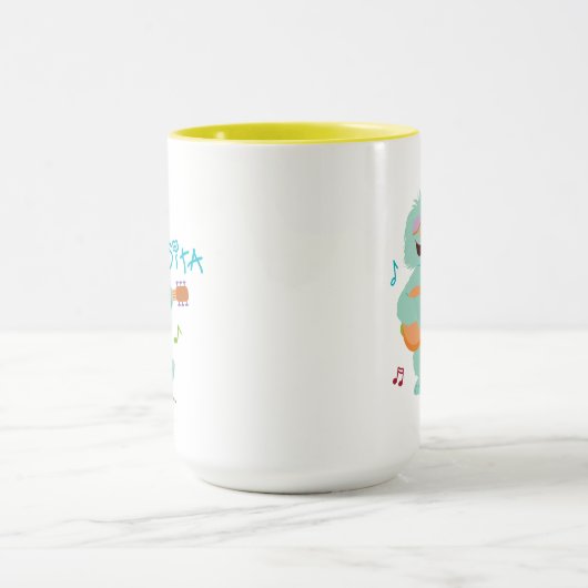 Sesamstraße | Rosita Playing Guitar Tasse (Zentrum)