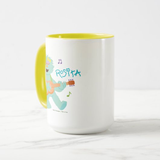 Sesamstraße | Rosita Playing Guitar Tasse (Vorderseite Links)
