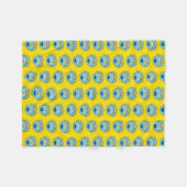 Sesamstraße | Rosita Smile Fleecedecke (Vorderseite (Horizontal))