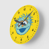 Sesamstraße | Rosita Smile Runde Wanduhr (Winkel)