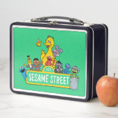 Sesamstraße | Rund um das Sesamstraße-Zeichen Metall Brotdose (Beispiel)