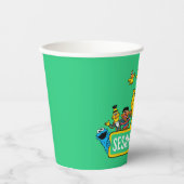 Sesamstraße | Rund um das Sesamstraße-Zeichen Pappbecher (Vorderseite)