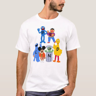 Sesamstraße   Seien Sie freundlich - Gebärdensprac T-Shirt