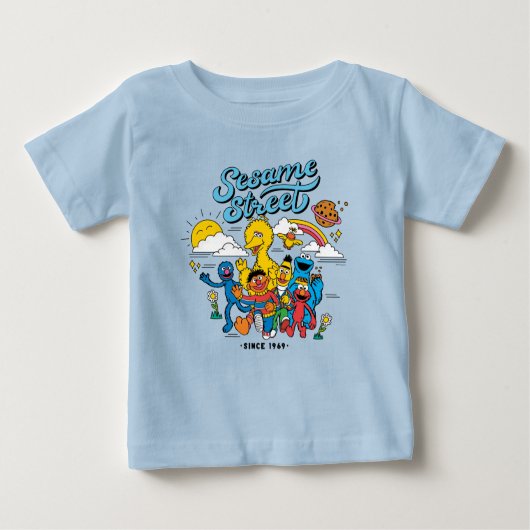 Sesamstraße | Seit 1969 Baby T-shirt (Vorderseite)