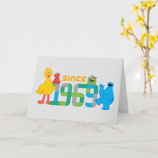 Sesamstraße | Seit 1969 Karte (Gelbe Blume)