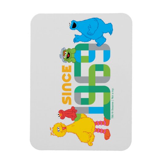 Sesamstraße | Seit 1969 Magnet (Vertikal)