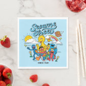 Sesamstraße | Seit 1969 Serviette (Beispiel)