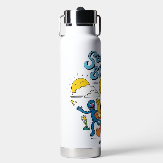 Sesamstraße | Seit 1969 Trinkflasche (Vorderseite)