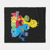 Sesamstraße Sesame Friends Fleecedecke (Vorderseite (Horizontal))