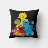 Sesamstraße Sesame Friends Kissen (Rückseite)