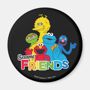 Sesamstraße Sesame Friends Magnet