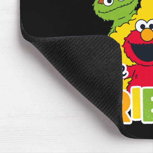 Sesamstraße Sesame Friends Mousepad (Ecke)
