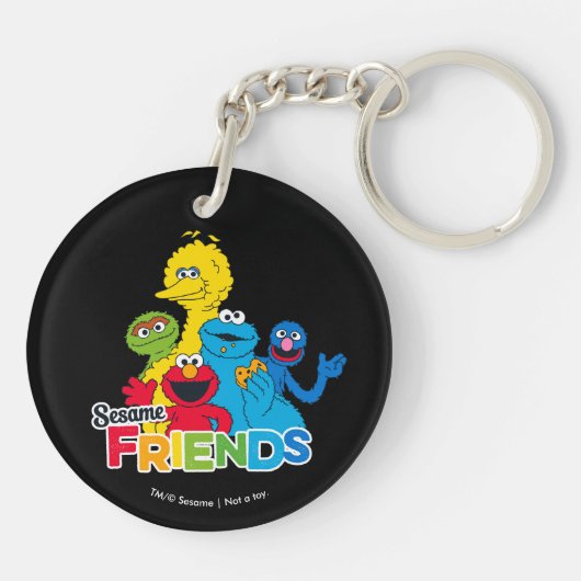Sesamstraße | Sesame Friends Schlüsselanhänger (Rückseite)