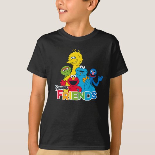 Sesamstraße Sesame Friends T-Shirt (Vorderseite)
