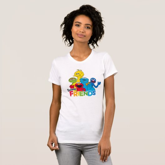 Sesamstraße Sesame Friends T-Shirt (Vorne ganz)