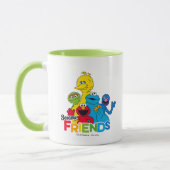 Sesamstraße Sesame Friends Tasse (Links)