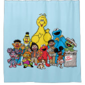 Sesamstraße | Sesame Pals, die ausgehen Duschvorhang (Vorderseite)