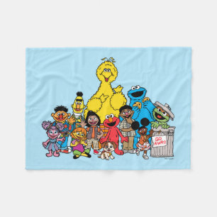 Sesamstraße   Sesame Pals, die ausgehen Fleecedecke