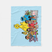 Sesamstraße | Sesame Pals, die ausgehen Fleecedecke (Vorderseite)