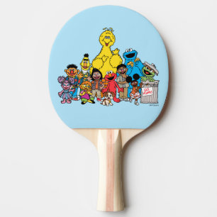 Sesamstraße   Sesame Pals, die ausgehen Tischtennis Schläger