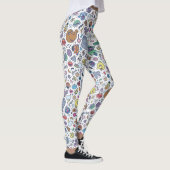 Sesamstraße | Sesame Pals Doodle Muster Leggings (Rechts)
