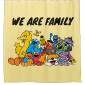 Sesamstraße | Sesame Pals Group Portrait Duschvorhang (Vorderseite)