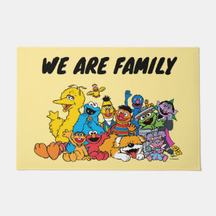 Sesamstraße Sesame Pals Group Portrait Fußmatte