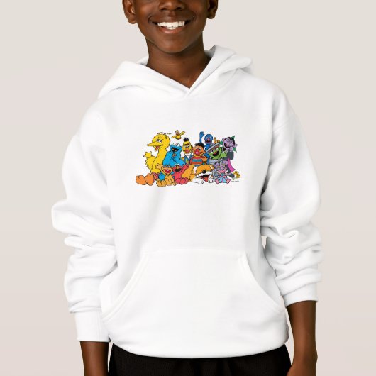Sesamstraße | Sesame Pals Group Portrait Hoodie (Vorderseite)