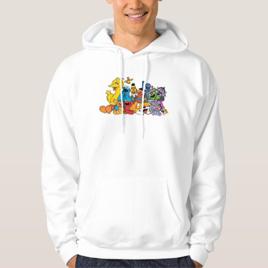 Sesamstraße | Sesame Pals Group Portrait Hoodie (Vorderseite)