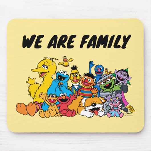 Sesamstraße | Sesame Pals Group Portrait Mousepad (Vorne)