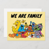 Sesamstraße | Sesame Pals Group Portrait Postkarte (Vorne/Hinten)