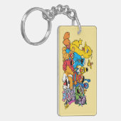 Sesamstraße | Sesame Pals Group Portrait Schlüsselanhänger (Vorderseite links)