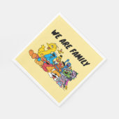 Sesamstraße | Sesame Pals Group Portrait Serviette (Ecke)