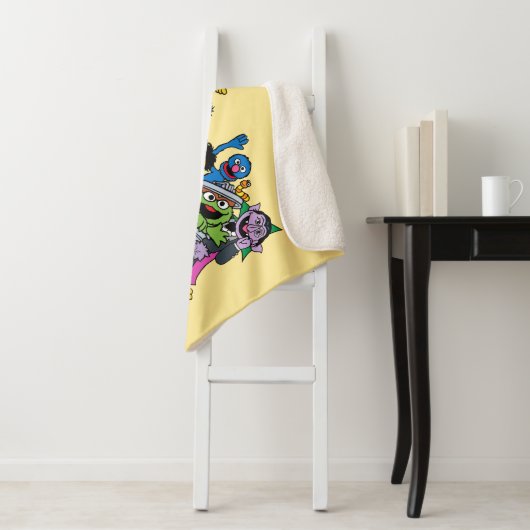 Sesamstraße | Sesame Pals Group Portrait Sherpadecke (Beispiel)