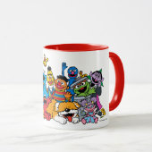 Sesamstraße | Sesame Pals Group Portrait Tasse (VorderseiteRechts)