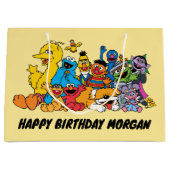 Sesamstraße | Sesame Pals | Happy Birthday Große Geschenktüte (Vorderseite)