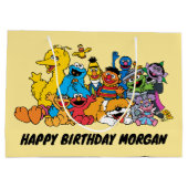Sesamstraße | Sesame Pals | Happy Birthday Große Geschenktüte (Rückseite)