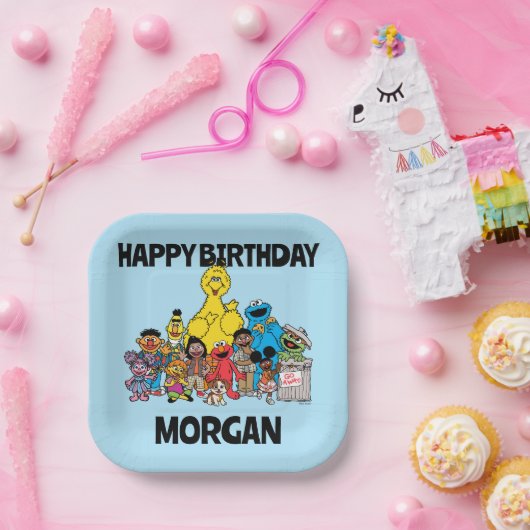 Sesamstraße | Sesame Pals Happy Birthday Pappteller (Party)