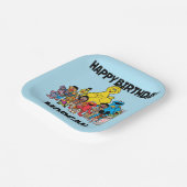 Sesamstraße | Sesame Pals Happy Birthday Pappteller (Gewinkelt)