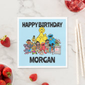 Sesamstraße | Sesame Pals | Name hinzufügen Serviette (Beispiel)