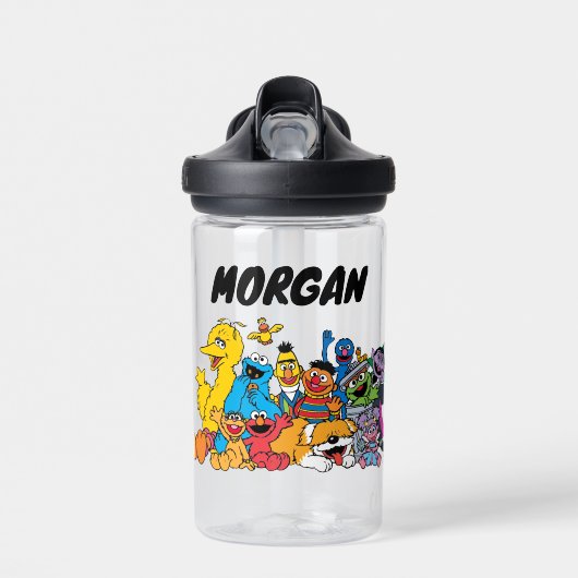 Sesamstraße | Sesame Pals | Name hinzufügen Trinkflasche (Vorne)