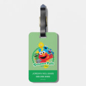 Sesamstraße | Sesame Pals seit 1969 Gepäckanhänger (Rückseite vertikal)